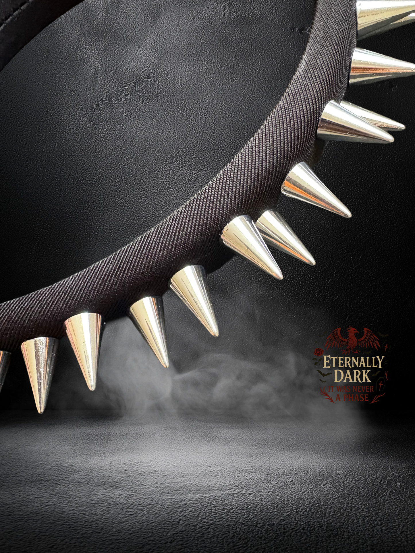 Eternally Dark Spiked Headband